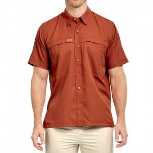 NEW GAMEGUARD copper explorer short sleeve shirt in brown